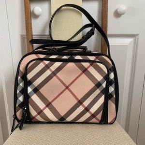 Burberry Diaper Bag Plaid Check